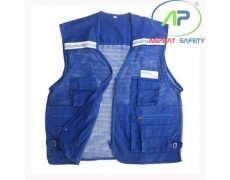 Áo phản quang Chi lê  (Màu Xanh đậm)